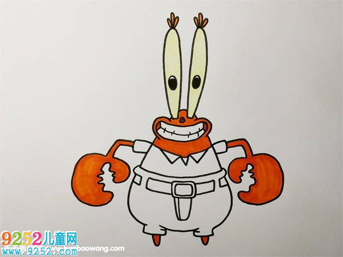 蟹老板怎么畫
