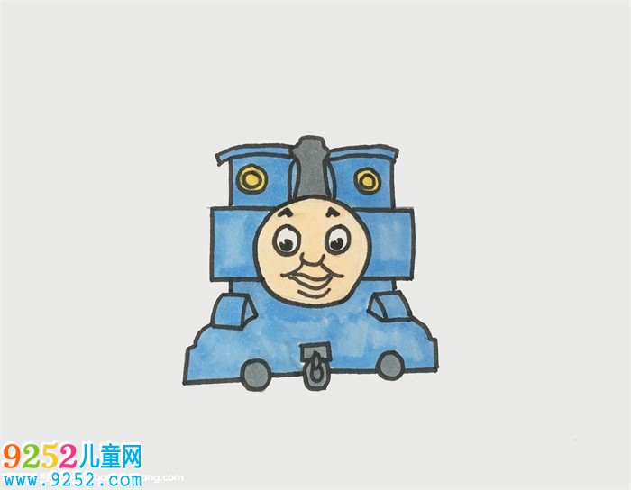 托馬斯怎么畫