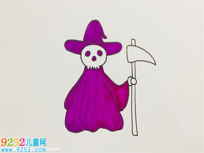 死神怎么畫