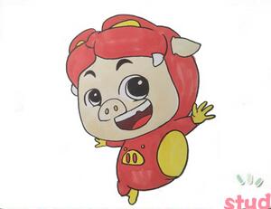豬豬俠簡(jiǎn)筆畫