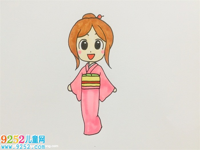 漫畫和服怎么畫