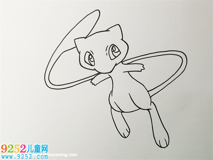 神奇寶貝夢(mèng)幻怎么畫(huà)