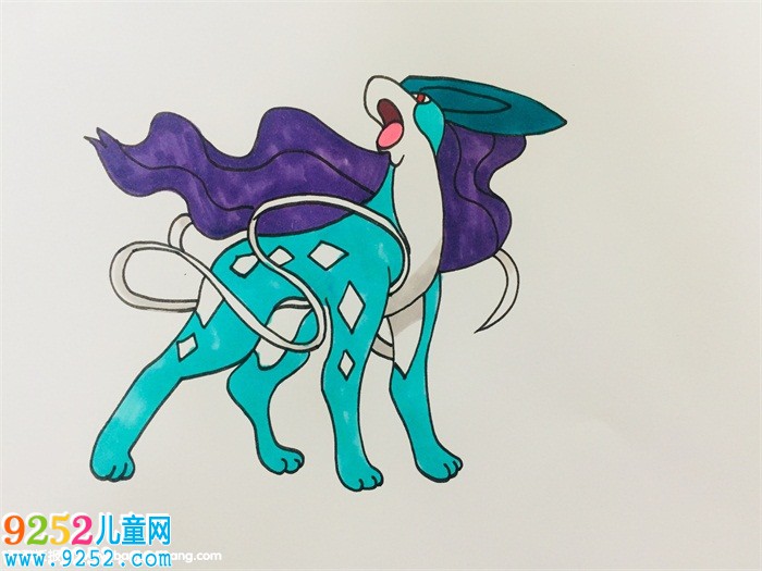 神奇寶貝水君怎么畫