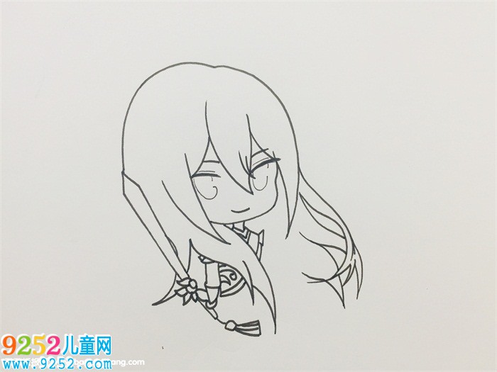 怎么畫李白鳳求凰簡單