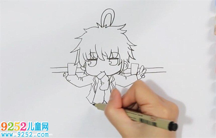 霍雨浩q版<a href=http://www.inspiredelm.com/jianbihua/ target=_blank class=infotextkey>簡筆畫</a>