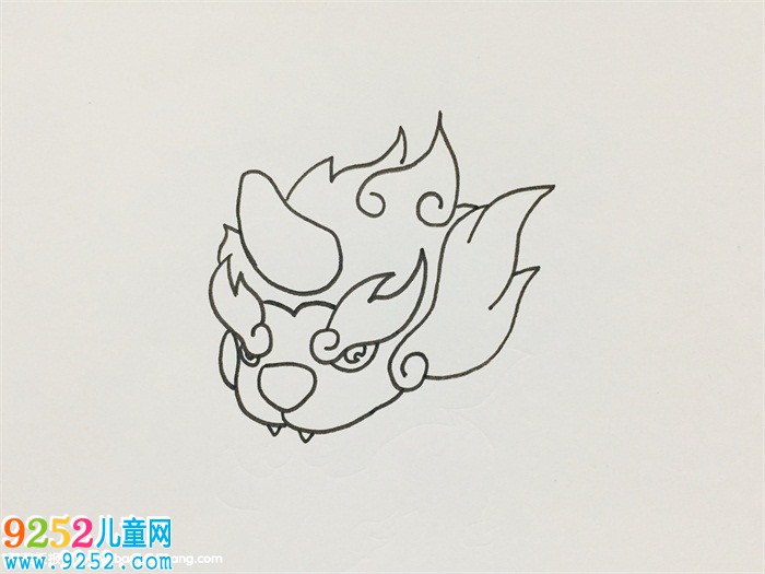 年獸怎么畫