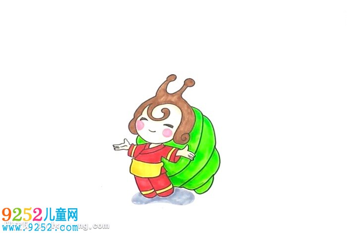 田螺姑娘怎么畫