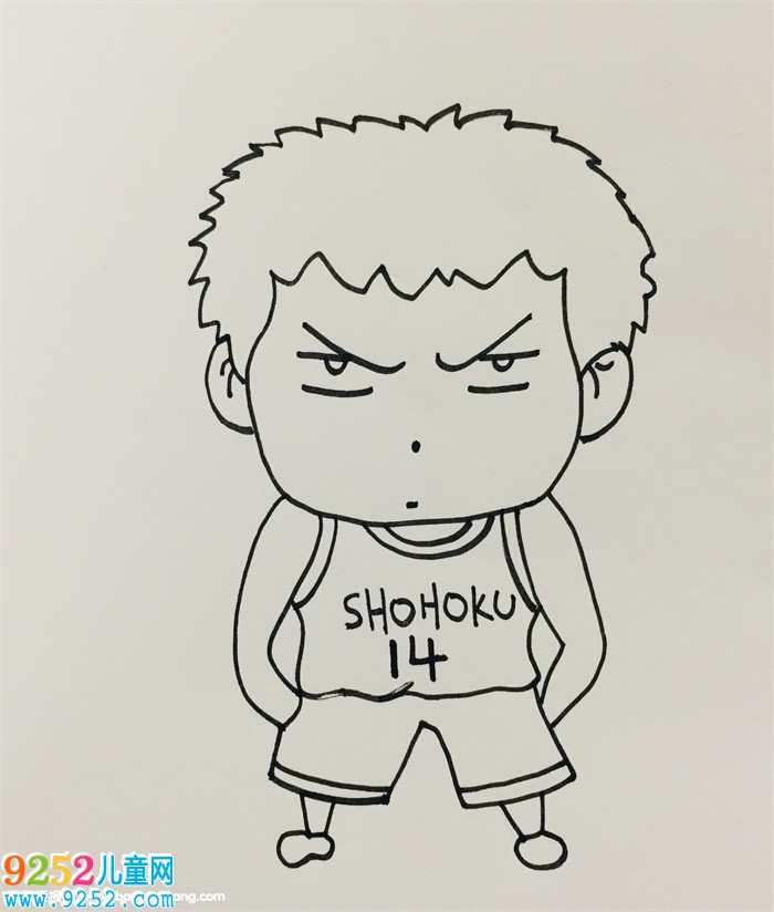 三井壽<a href=http://www.inspiredelm.com/jianbihua/ target=_blank class=infotextkey>簡(jiǎn)筆畫(huà)</a>教程
