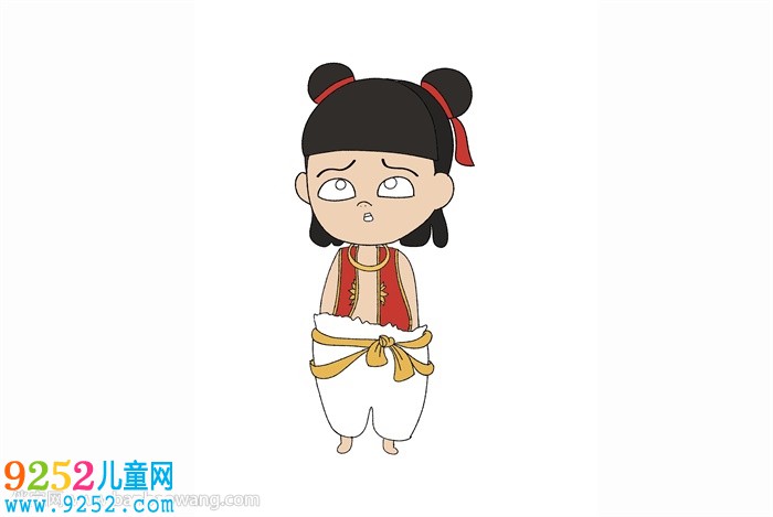 哪吒怎么畫