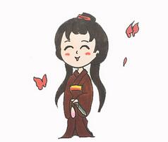 怎么畫紅蝶簡(jiǎn)單又漂亮