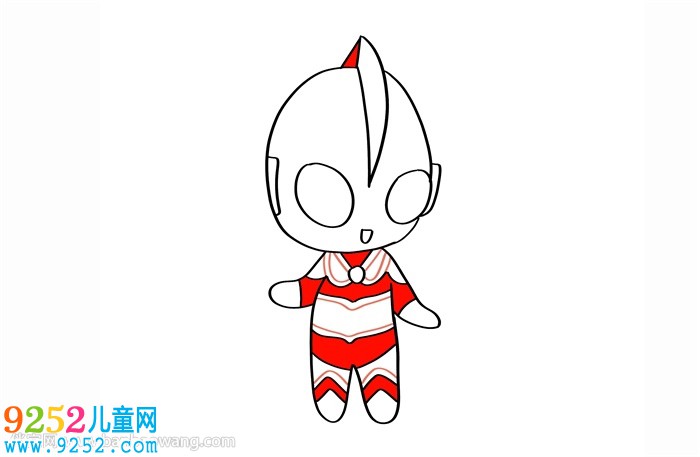 捷克奧特曼怎么畫(huà)