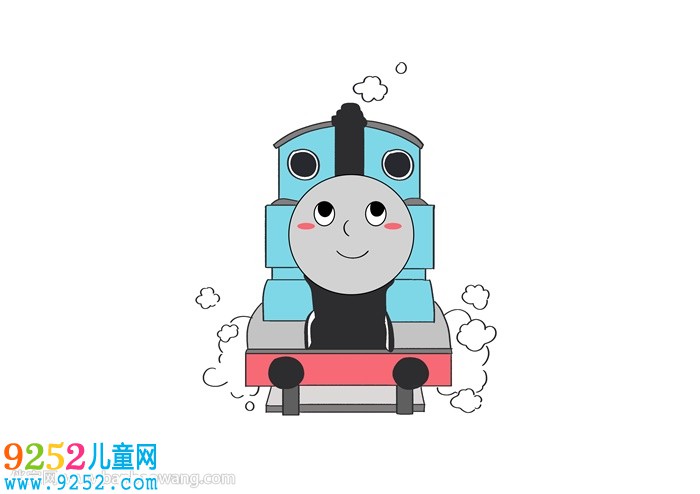 托馬斯怎么畫
