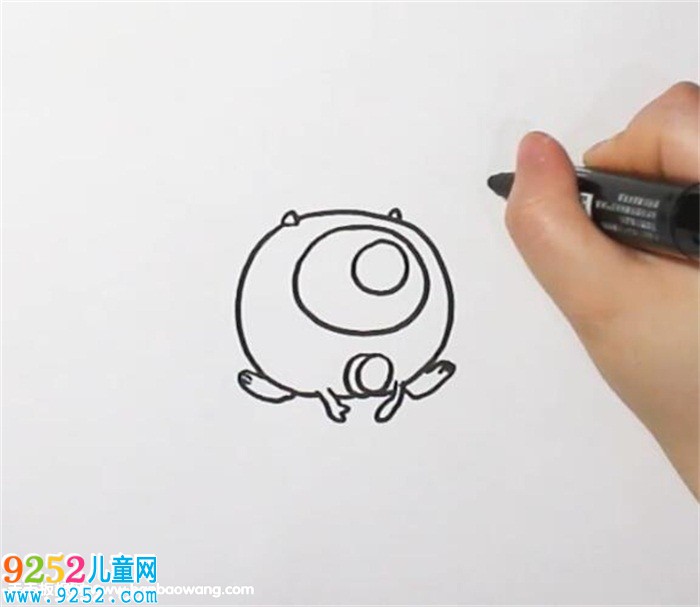 毛怪和大眼仔<a href=http://www.inspiredelm.com/jianbihua/ target=_blank class=infotextkey>簡筆畫</a>