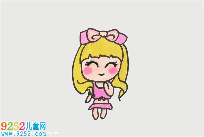 怎么畫美少女