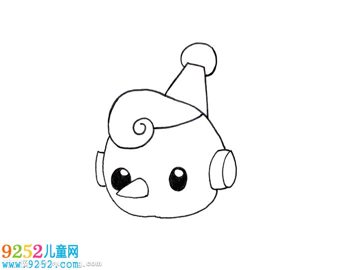 木偶怎么畫