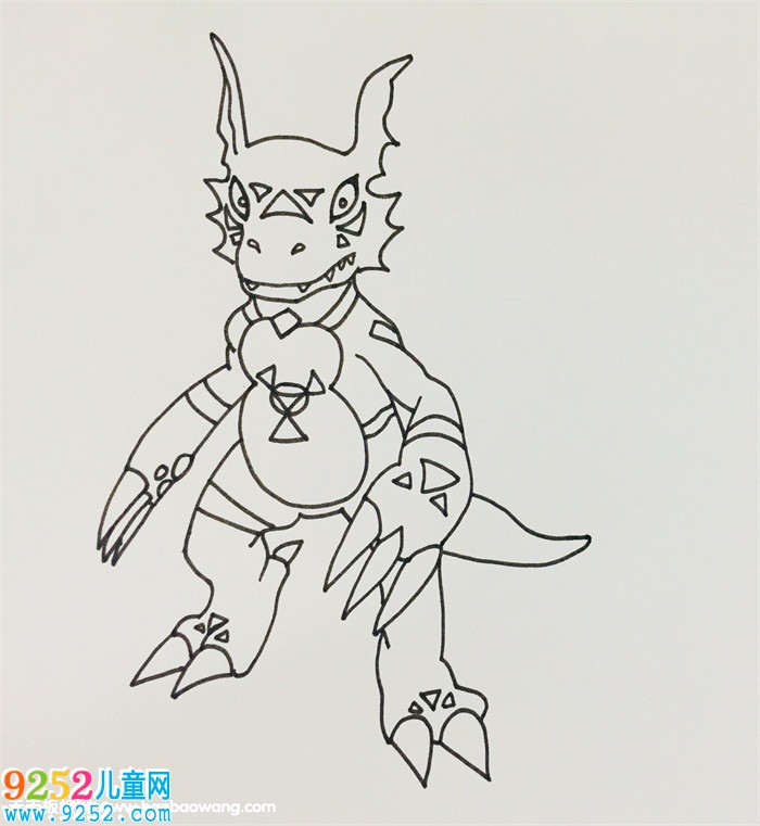基爾獸怎么畫
