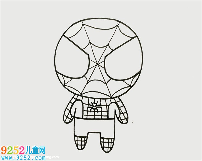 蜘蛛俠的畫法