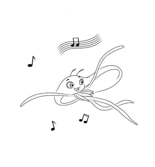 小鯉魚(yú)歷險(xiǎn)記卡通人物簡(jiǎn)筆畫(huà),小美美簡(jiǎn)筆畫(huà)