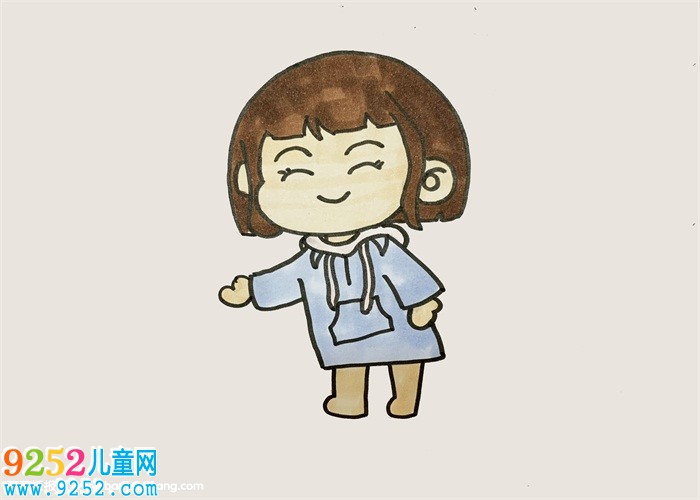 狄淇兒怎么畫步驟