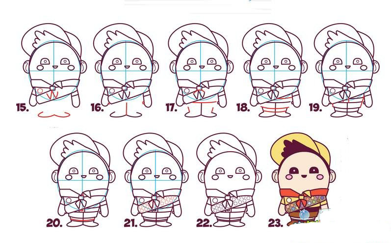 飛屋環(huán)游記羅素卡通<a href=http://www.inspiredelm.com/dongman/ target=_blank class=infotextkey>動(dòng)漫</a><a href=http://www.inspiredelm.com/jianbihua/ target=_blank class=infotextkey>簡(jiǎn)筆畫</a>教程分享