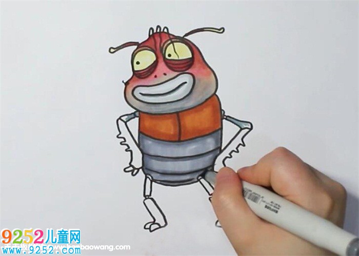 爆笑蟲子屎殼郎<a href=http://www.inspiredelm.com/jianbihua/ target=_blank class=infotextkey>簡筆畫</a>