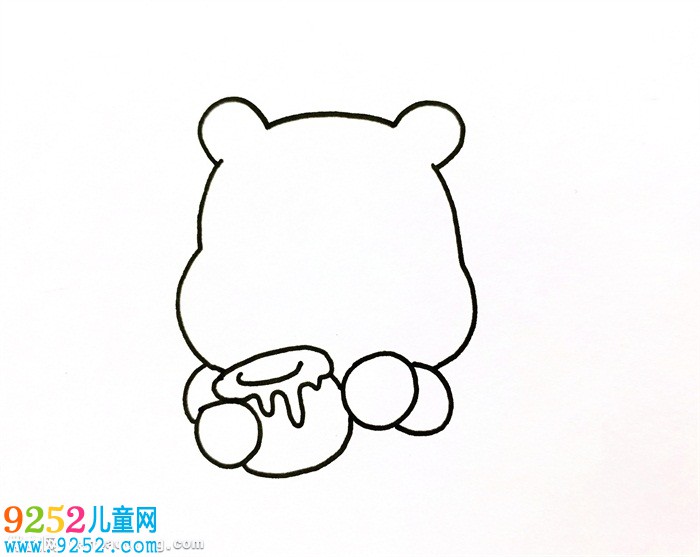 小熊維尼怎么畫