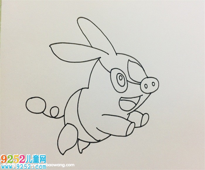 暖暖豬<a href=http://www.inspiredelm.com/jianbihua/ target=_blank class=infotextkey>簡筆畫</a>教程