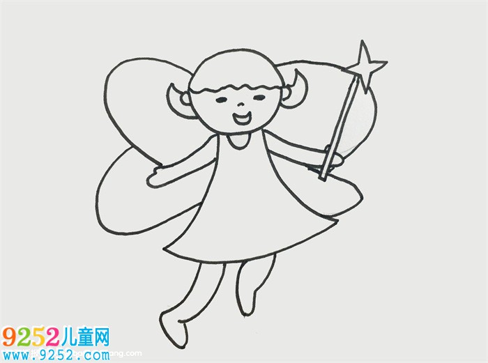 仙女畫簡(jiǎn)單又可愛