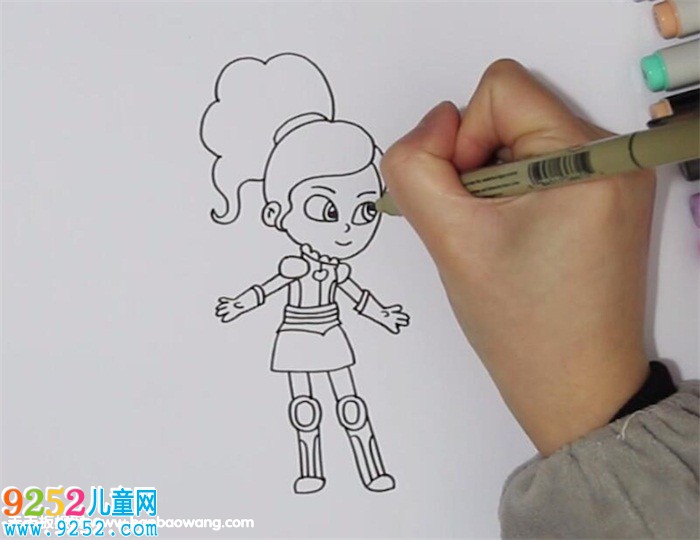 公主騎士奈拉<a href=http://www.inspiredelm.com/jianbihua/ target=_blank class=infotextkey>簡筆畫</a>
