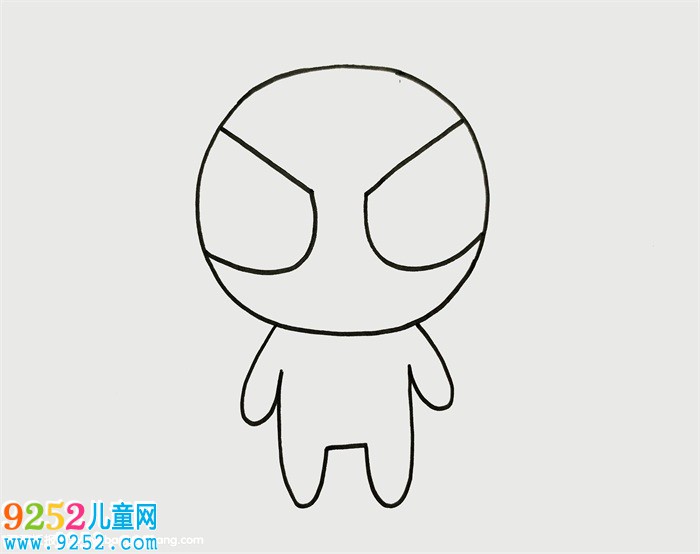 蜘蛛俠的畫法