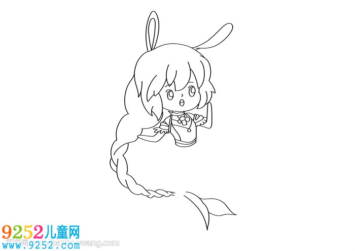 小舞怎么畫簡單又好看