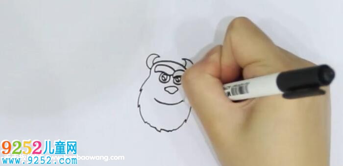 怪獸大學(xué)蘇利文<a href=http://www.inspiredelm.com/jianbihua/ target=_blank class=infotextkey>簡筆畫</a>