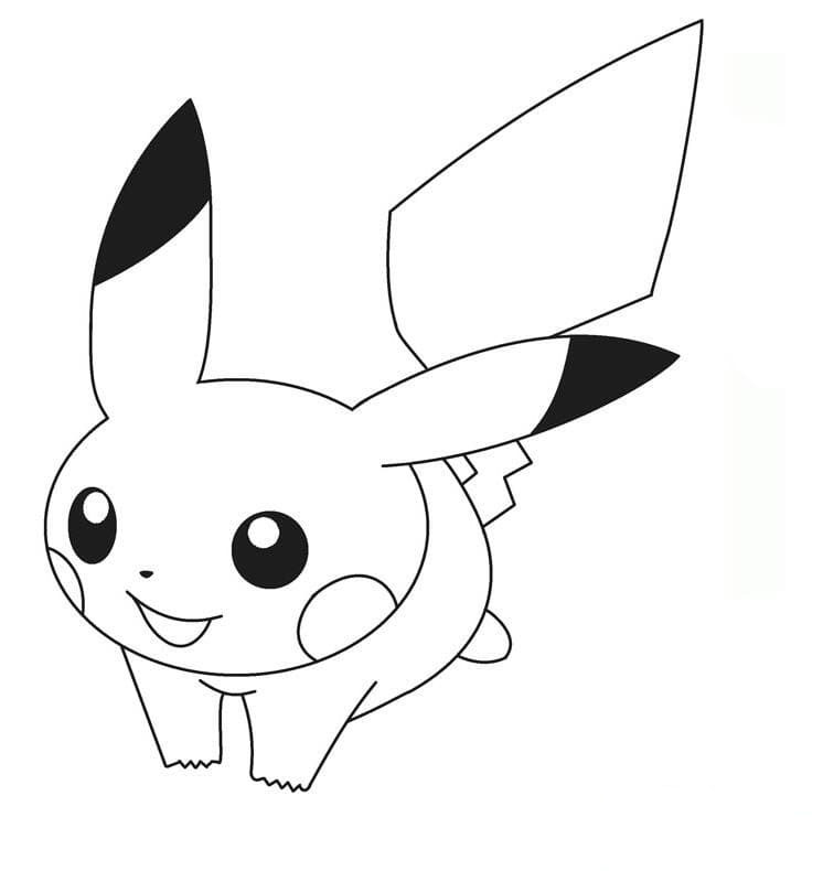 神奇寶貝<a href=http://www.inspiredelm.com/jianbihua/ target=_blank class=infotextkey>簡筆畫</a>作品之戰(zhàn)斗吧皮卡丘