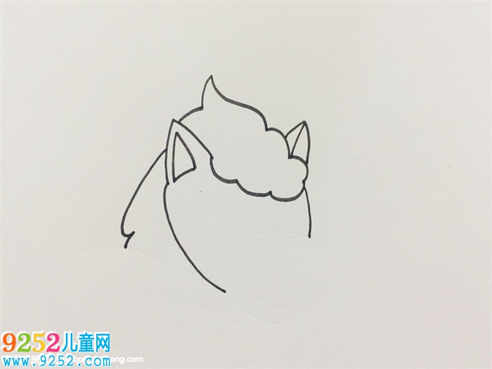 怎么畫小馬過河