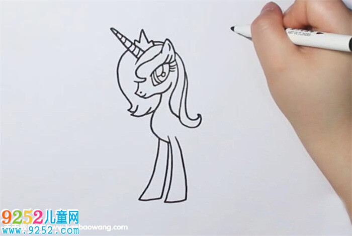 月亮公主怎么畫