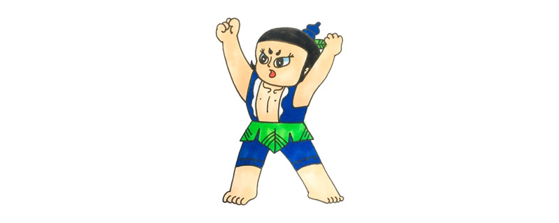 葫蘆娃簡單畫法