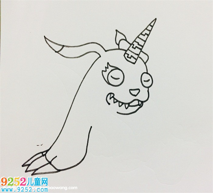 加布獸怎么畫