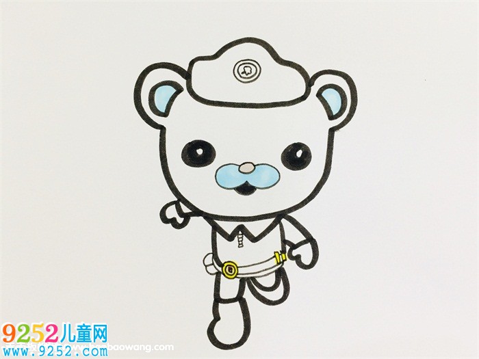 巴克隊(duì)長(zhǎng)怎么畫(huà)