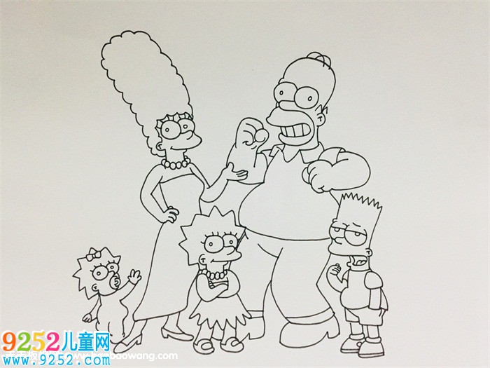 辛普森一家<a href=http://www.inspiredelm.com/jianbihua/ target=_blank class=infotextkey>簡(jiǎn)筆畫</a>教程