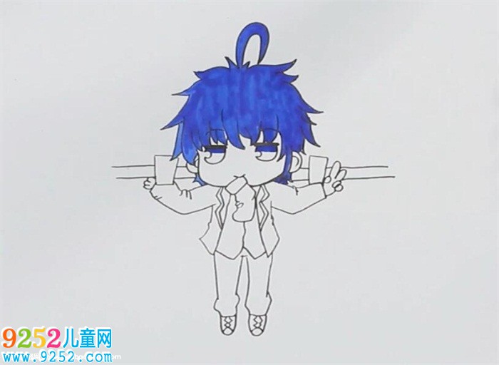 霍雨浩q版<a href=http://www.inspiredelm.com/jianbihua/ target=_blank class=infotextkey>簡筆畫</a>