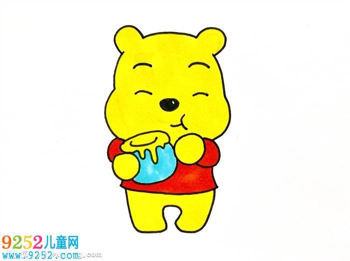 小熊維尼怎么畫