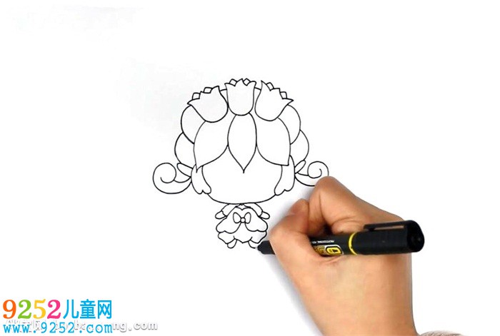 鈴蘭花精靈王怎么畫