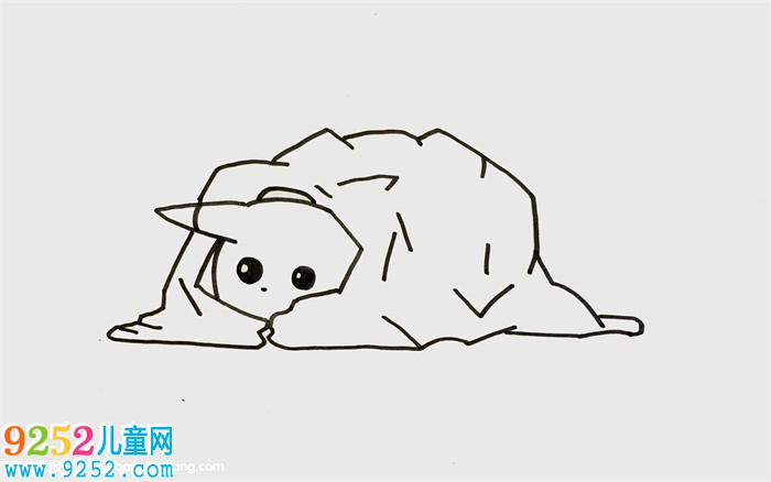 皮卡丘的尾巴怎么畫