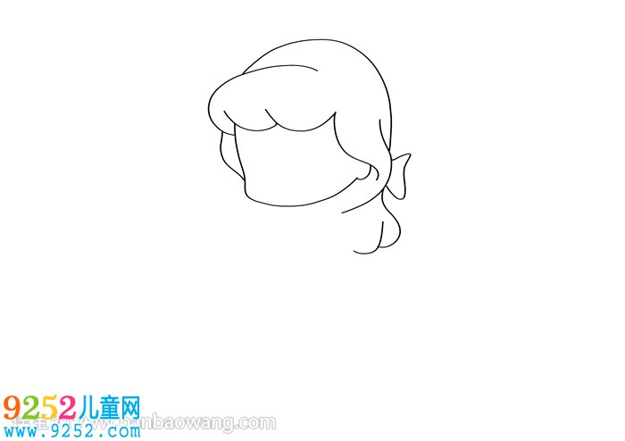 一步一步教畫(huà)灰姑娘