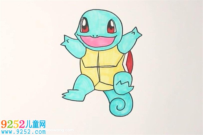 杰尼龜<a href=http://www.inspiredelm.com/jianbihua/ target=_blank class=infotextkey>簡筆畫</a>