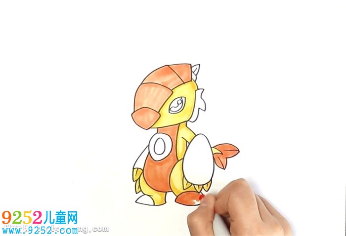 斗龍戰(zhàn)士怎么畫(huà)