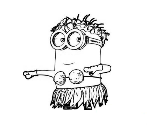 跳草裙舞的小黃人卡通<a href=http://www.inspiredelm.com/dongman/ target=_blank class=infotextkey>動漫</a><a href=http://www.inspiredelm.com/jianbihua/ target=_blank class=infotextkey>簡筆畫</a>