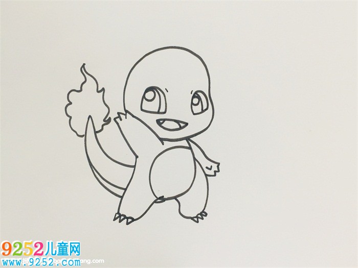 小火龍怎么畫