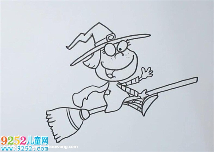 女巫<a href=http://www.inspiredelm.com/jianbihua/ target=_blank class=infotextkey>簡筆畫</a>