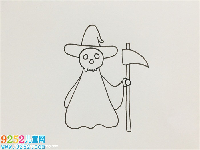 死神怎么畫